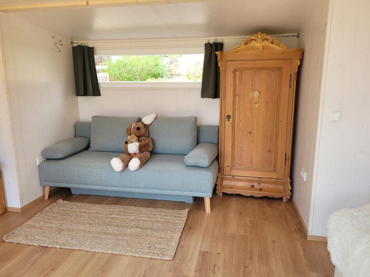 Haus mit stilvoller Ferienwohnung und Tiny House nahe Ammersee für 2-6 Personen Geltendorf Exterior foto